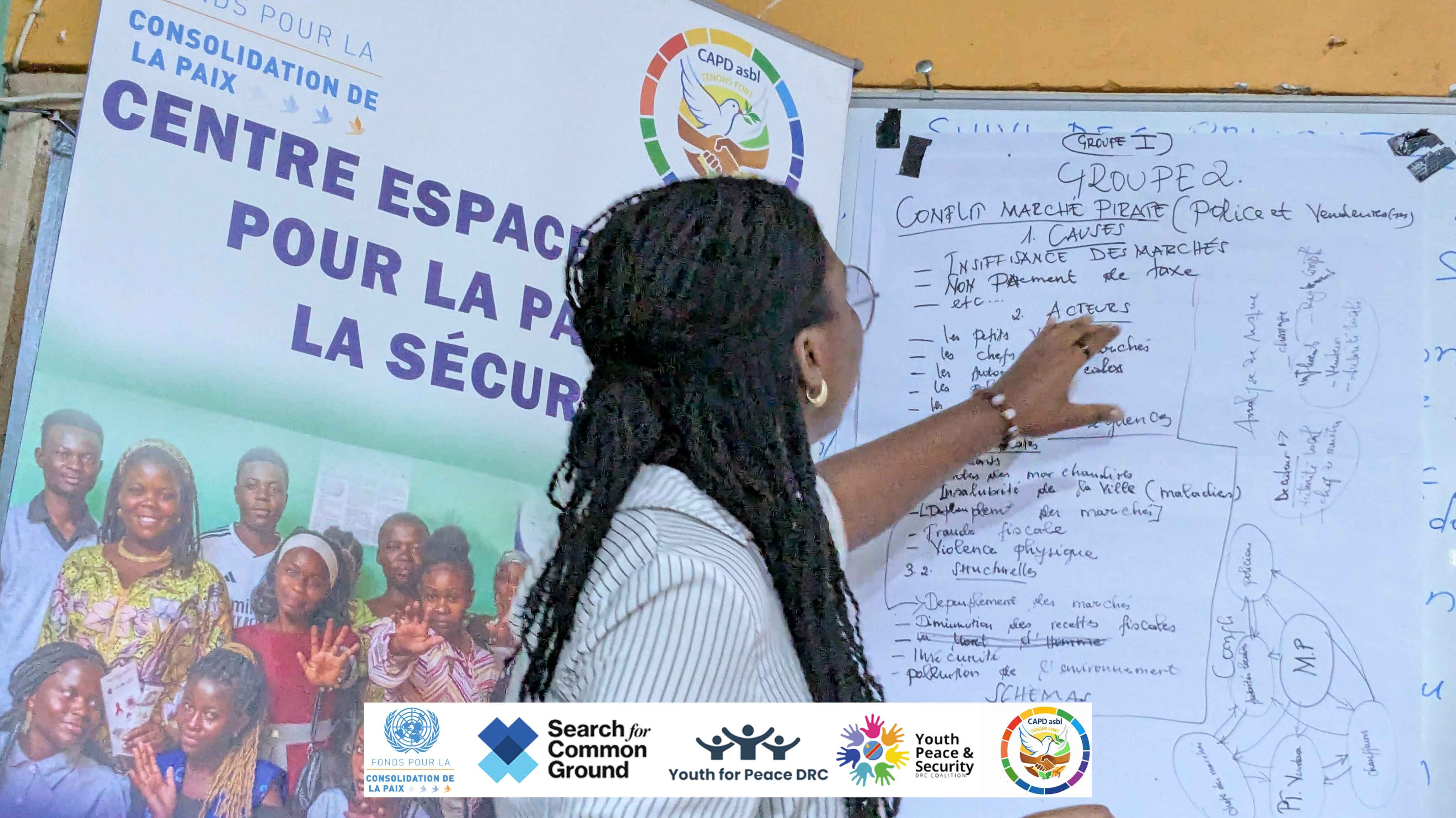 CAPD ASBL poursuit l'Académie JPS avec un module sur l'analyse des conflits sensibles à la jeunesse.